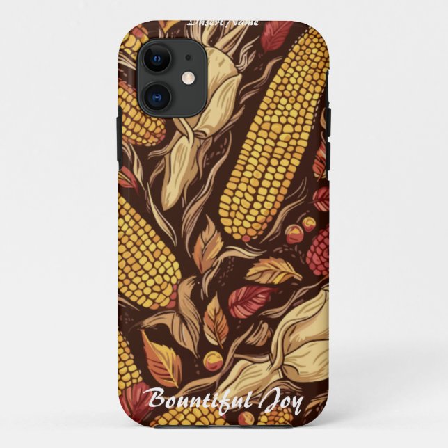 Capa Para iPhone 11 Alegria Abundante (Verso)