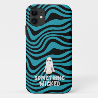 Capa Para iPhone 11 algo malvado fantasma de halloween