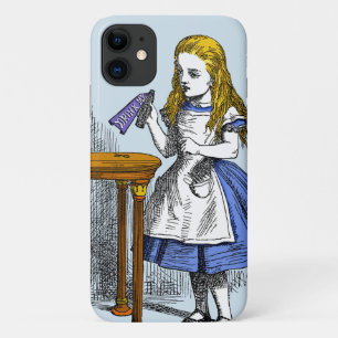 Capa Para iPhone 11 ~ Alice no País das Maravilhas +{ Beba-me }+