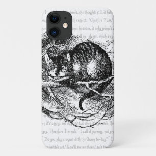 Capa Para iPhone 11 Alice no País das Maravilhas   Gato de Cheshire