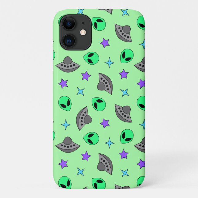 Capa Para iPhone 11 Alienígena (Verso)