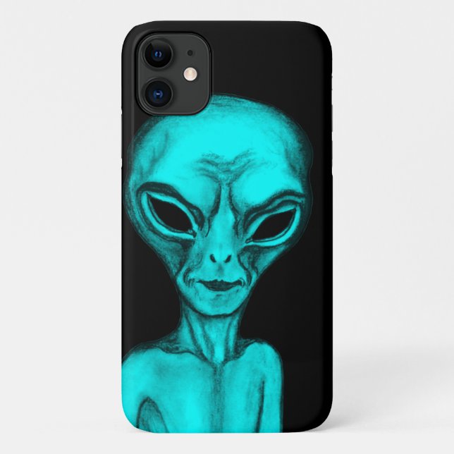 Capa Para iPhone 11 Alienígena (Verso)