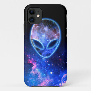 Capa Para iPhone 11 Alienígena no espaço