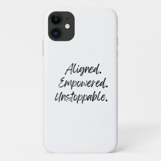 Capa Para iPhone 11 Aligned. Empowered. Unstoppable.