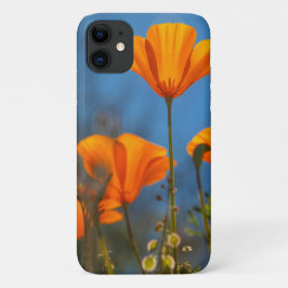Capa Para iPhone 11 alimentação de papoila