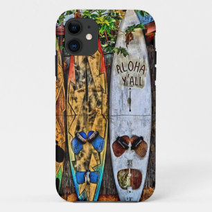 Capa Para iPhone 11 Aloha Y'ALL Surfboard cobrir