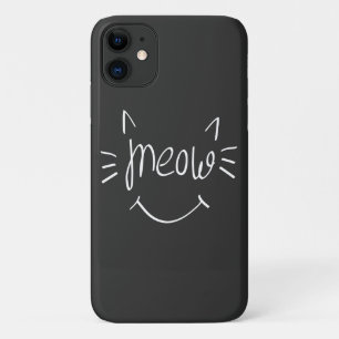 Capa Para iPhone 11 Amante de Gatos Meow