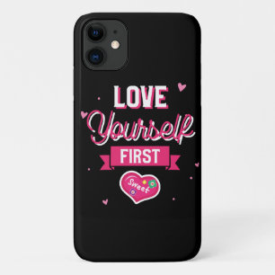Capa Para iPhone 11 Amar a Si Mesmo Primeiro