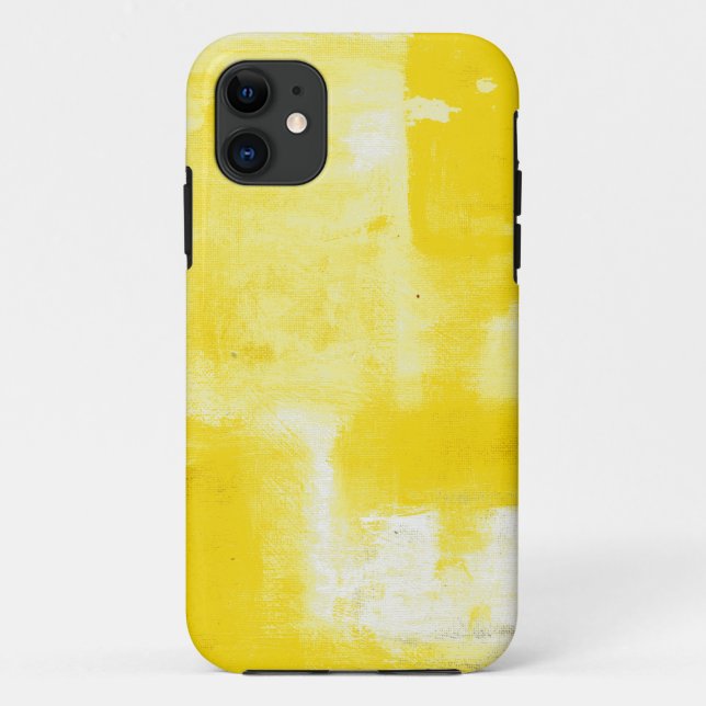 Capa Para iPhone 11 Amarelo #1 (Verso)