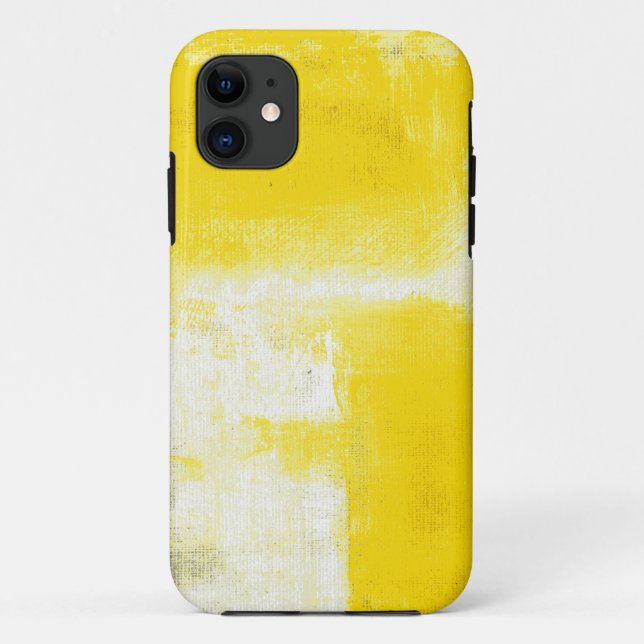 Capa Para iPhone 11 Amarelo #2 (Verso)