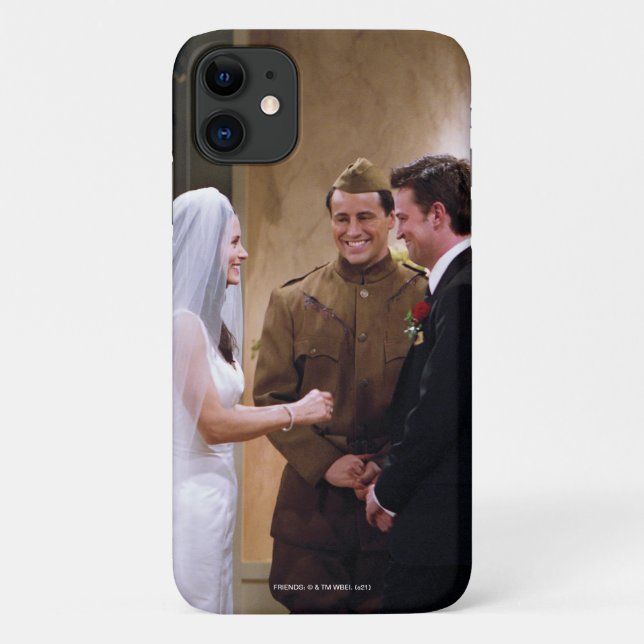 Capa Para iPhone 11 AMIGOS™ | Joey Casados Monica & Chandler (Verso)