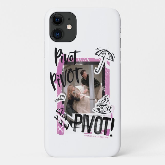 Capa Para iPhone 11 AMIGOS™ | Pivot PIVOT! (Verso)