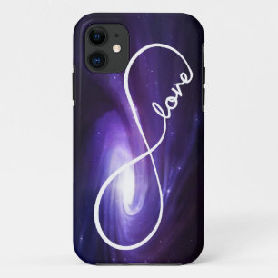 Capa Para iPhone 11 amor da infinidade - galáxia