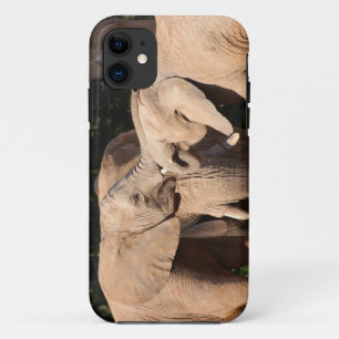 Capa Para iPhone 11 Amor do elefante