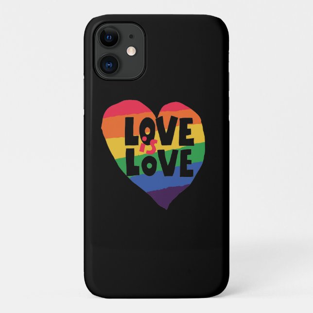 Capa Para iPhone 11 Amor é Amor (Verso)