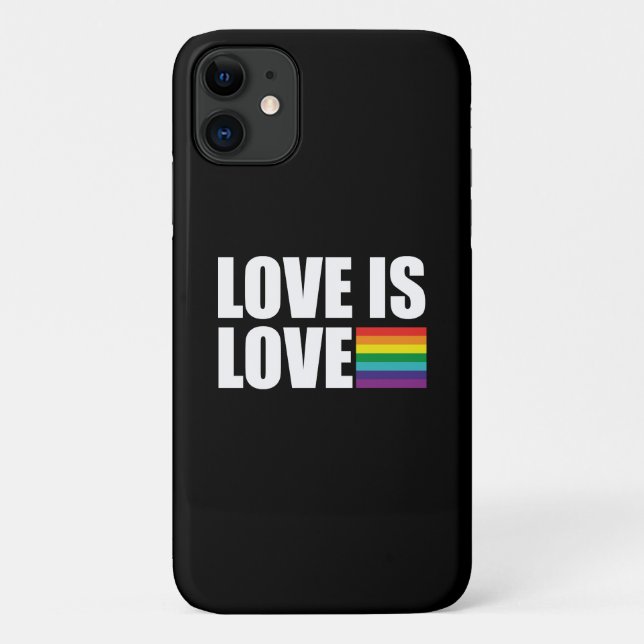 Capa Para iPhone 11 Amor é Amor (Verso)