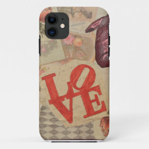 Capa Para iPhone 11 Amor e Corações