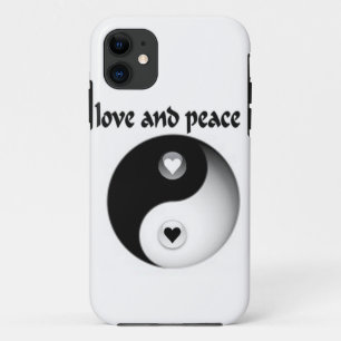 Capa Para iPhone 11 Amor e Paz