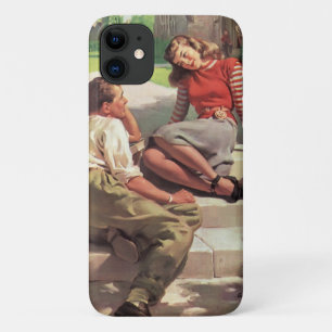 Capa Para iPhone 11 Amor e romance do vintage, queridos do segundo