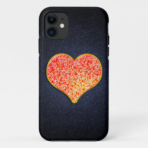Capa Para iPhone 11 AMOR - iPhone SE/5/5S de ouro rosa brilhante, mal