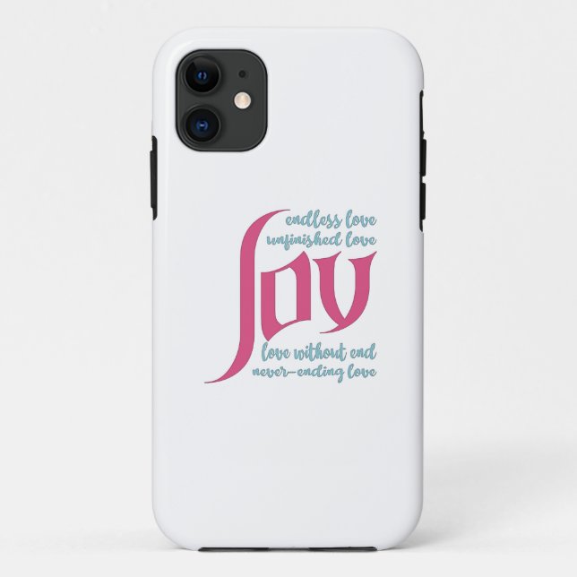 Capa Para iPhone 11 Amor sem fim (Verso)