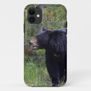 Capa Para iPhone 11 Amortecedor de animais selvagens do Black Bear