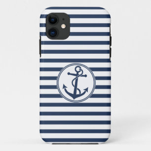 Capa Para iPhone 11 Âncora com listras