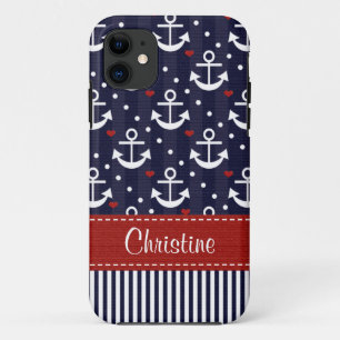 Capa Para iPhone 11 Âncora náutica