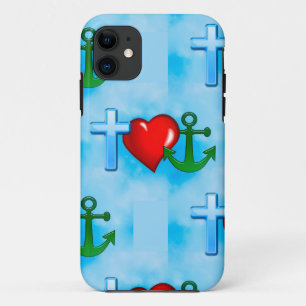 Capa Para iPhone 11 ancorado por jesus