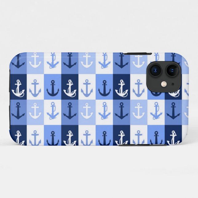 Capa Para iPhone 11 Âncoras (Verso (horizontal))