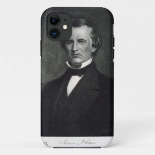 Capa Para iPhone 11 Andrew Johnson (1808-75), 17o presidente do Un
