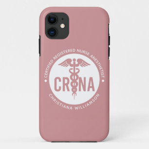 Capa Para iPhone 11 Anestesista de Enfermeira Registrada Certificada C