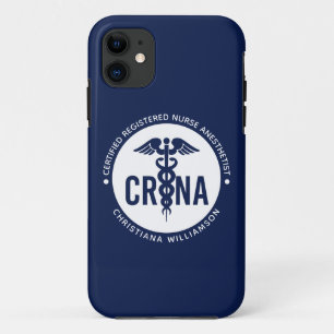Capa Para iPhone 11 Anestesista de Enfermeira Registrada Certificada C