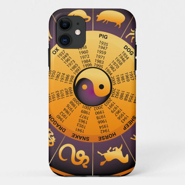 Capa Para iPhone 11 Animal Yin Yang (Verso)
