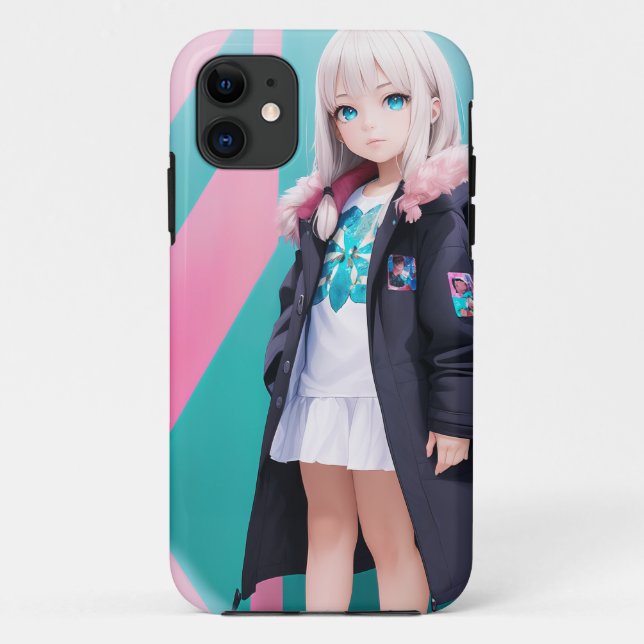 Capa Para iPhone 11 Anime Girl 039 (Verso)