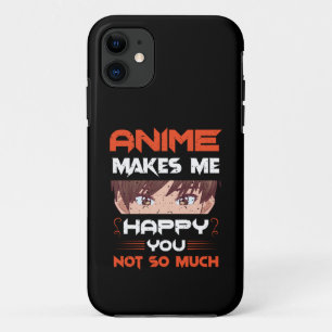 Capa Para iPhone 11 Anime Me Faz Feliz Não Tanto