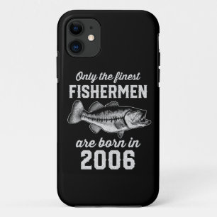 Capa Para iPhone 11 Aniversário Presente Pescador Pesca 2006