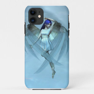 Capa Para iPhone 11 anjo azul