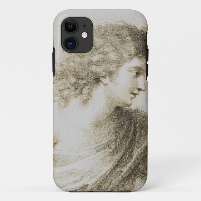 Capa Para iPhone 11 Anjo cristão por Francesco Bartolozzi (Verso)
