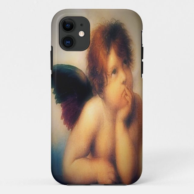 Capa Para iPhone 11 Anjo Putti (Verso)