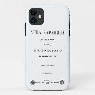 Capa Para iPhone 11 Anna Karenina - Primeira página de cobrir de Volum