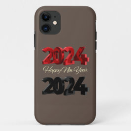 Capa Para iPhone 11 Ano Novo 2024