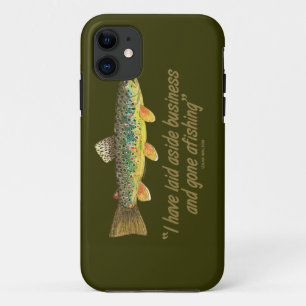 Capa Para iPhone 11 Antigas Palavras De Pesca