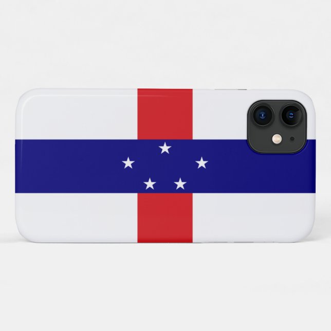 Capa Para iPhone 11 Antilhas Neerlandesas (Verso (horizontal))