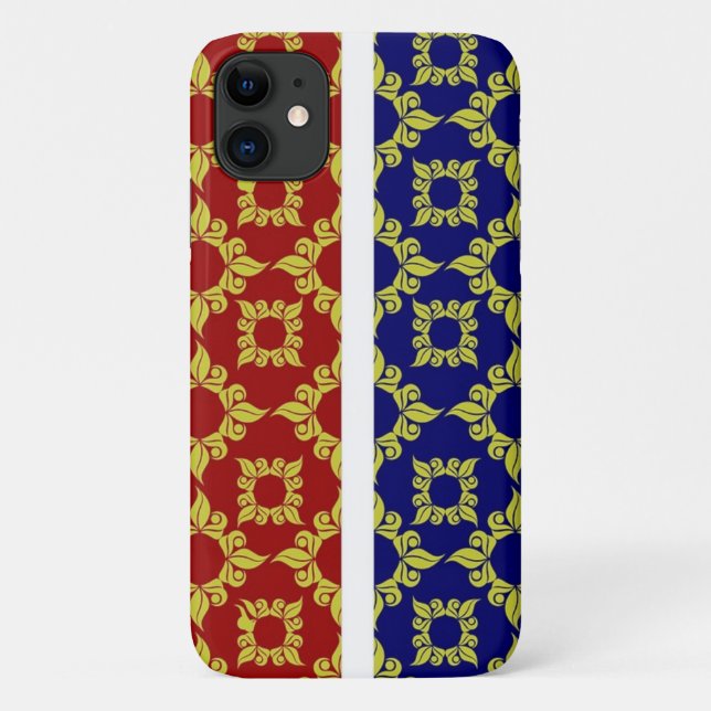 Capa Para iPhone 11 Antiquado | Zazzle_Growth. (Verso)
