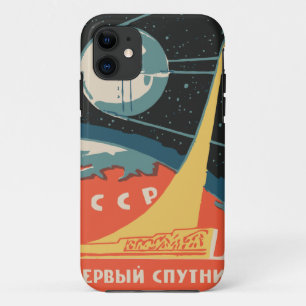 Capa Para iPhone 11 Anúncios da caixa de fósforos do russo do vintag