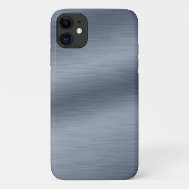 Capa Para iPhone 11 Aparência de aço sem manchas (Verso)