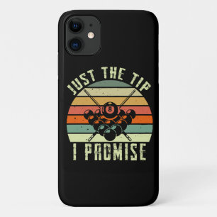 Capa Para iPhone 11 Apenas a Ponta Eu Prometo Bilhar
