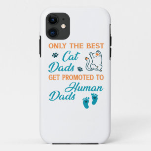 Capa Para iPhone 11 Apenas Os Melhores Pais De Gato São Promovidos Par