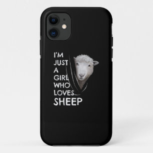 Capa Para iPhone 11 Apenas Uma Menina Que Adora Ovelha   Presente dos 